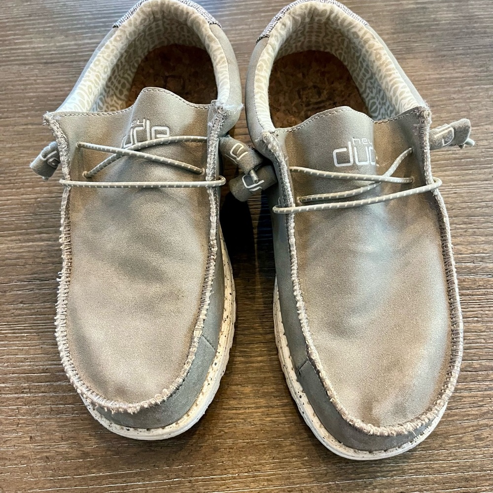 Hey Dude Kids Gray Shoes